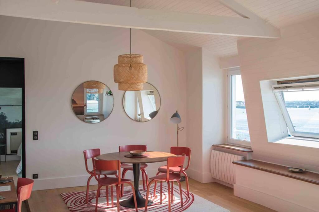 Dinard, Tres Bel Appartement***** Avec Vue Sur Mer Exterior foto